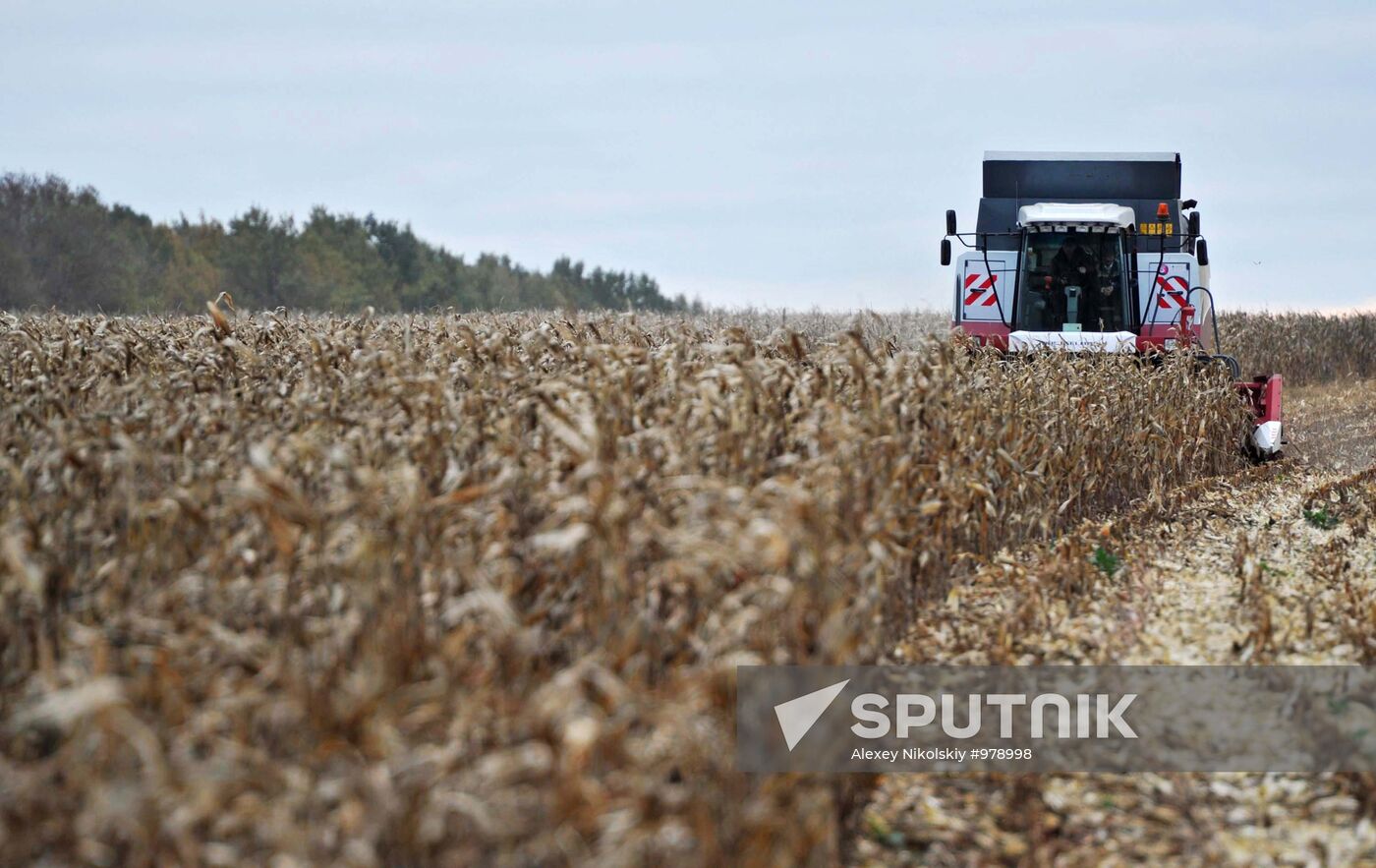 Dmitri Medvedev and Vladimir Putin visit Stavropol