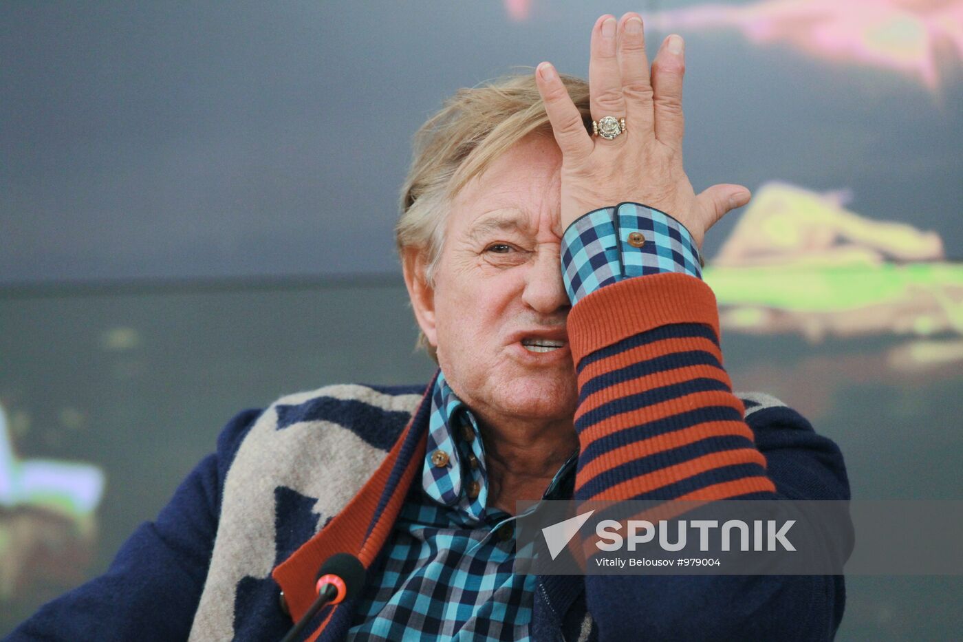 Press conference by People's Artist of Russia Roman Viktyuk