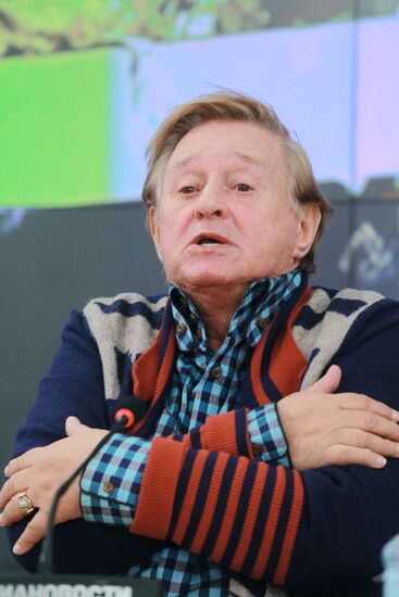 Press conference by People's Artist of Russia Roman Viktyuk