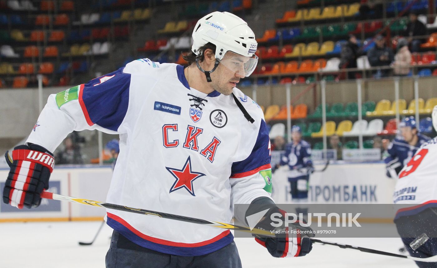 Ice hockey. KHL. Dynamo Moscow vs. SKA St. Petersburg