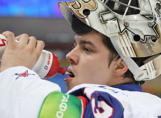 Ice hockey. KHL. Dynamo Moscow vs. SKA St. Petersburg