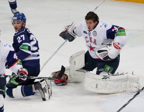 Ice hockey. KHL. Dynamo Moscow vs. SKA St. Petersburg