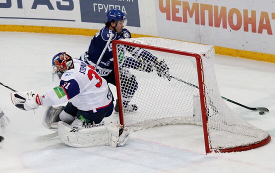 Ice hockey. KHL. Dynamo Moscow vs. SKA St. Petersburg