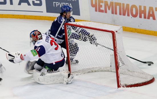 Ice hockey. KHL. Dynamo Moscow vs. SKA St. Petersburg