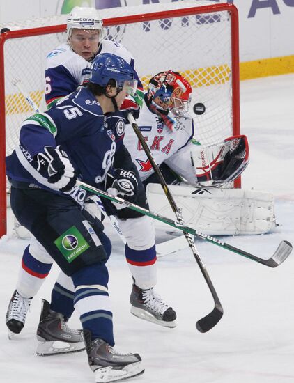 Ice hockey. KHL. Dynamo Moscow vs. SKA St. Petersburg