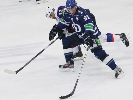 Ice hockey. KHL. Dynamo Moscow vs. SKA St. Petersburg