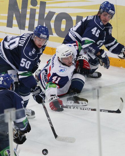 Ice hockey. KHL. Dynamo Moscow vs. SKA St. Petersburg