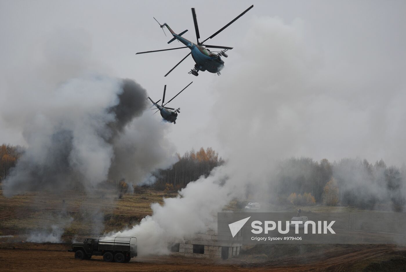 Display of equipment at Interpolitex 2011 exhibition