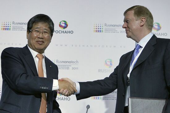 International Rusnanotech 2011 Forum. Second Day.
