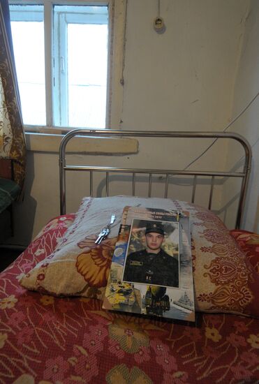 Disinterment of the body of conscript Ruslan Aiderkhanov
