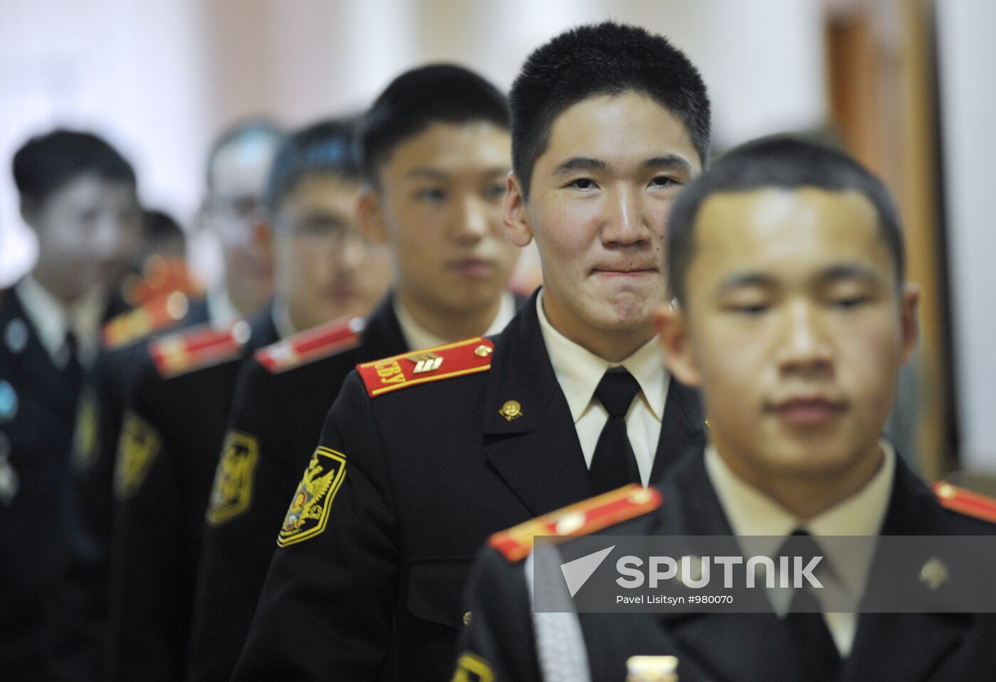 Training at Yekaterinburg Suvorov Military School