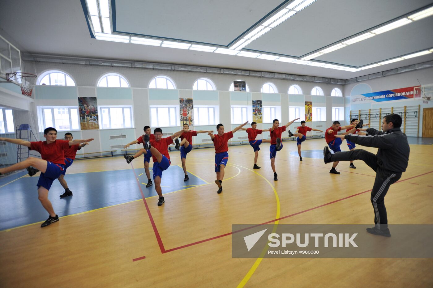 Training at Yekaterinburg Suvorov Military School