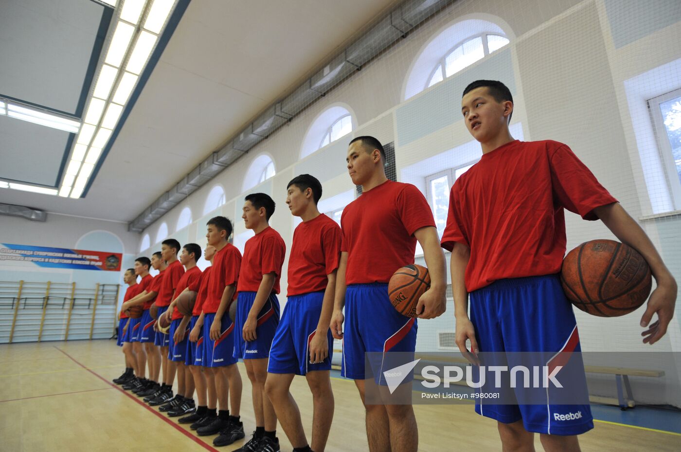 Training at Yekaterinburg Suvorov Military School