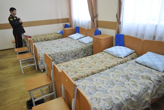 Training at Yekaterinburg Suvorov Military School