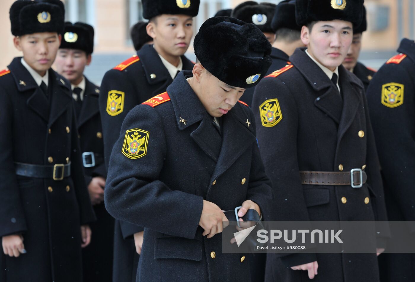 Training at Yekaterinburg Suvorov Military School