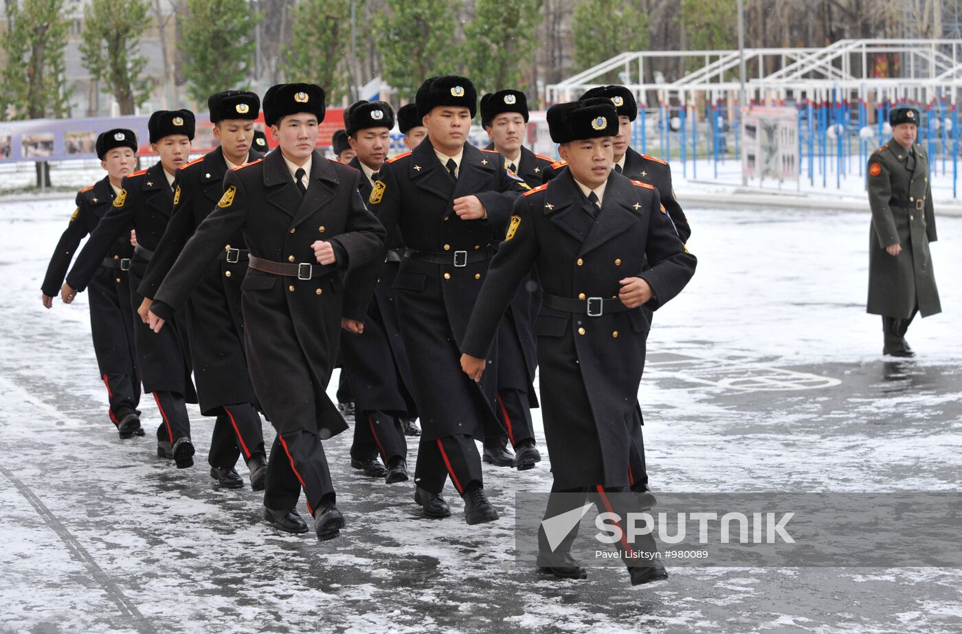 Training at Yekaterinburg Suvorov Military School