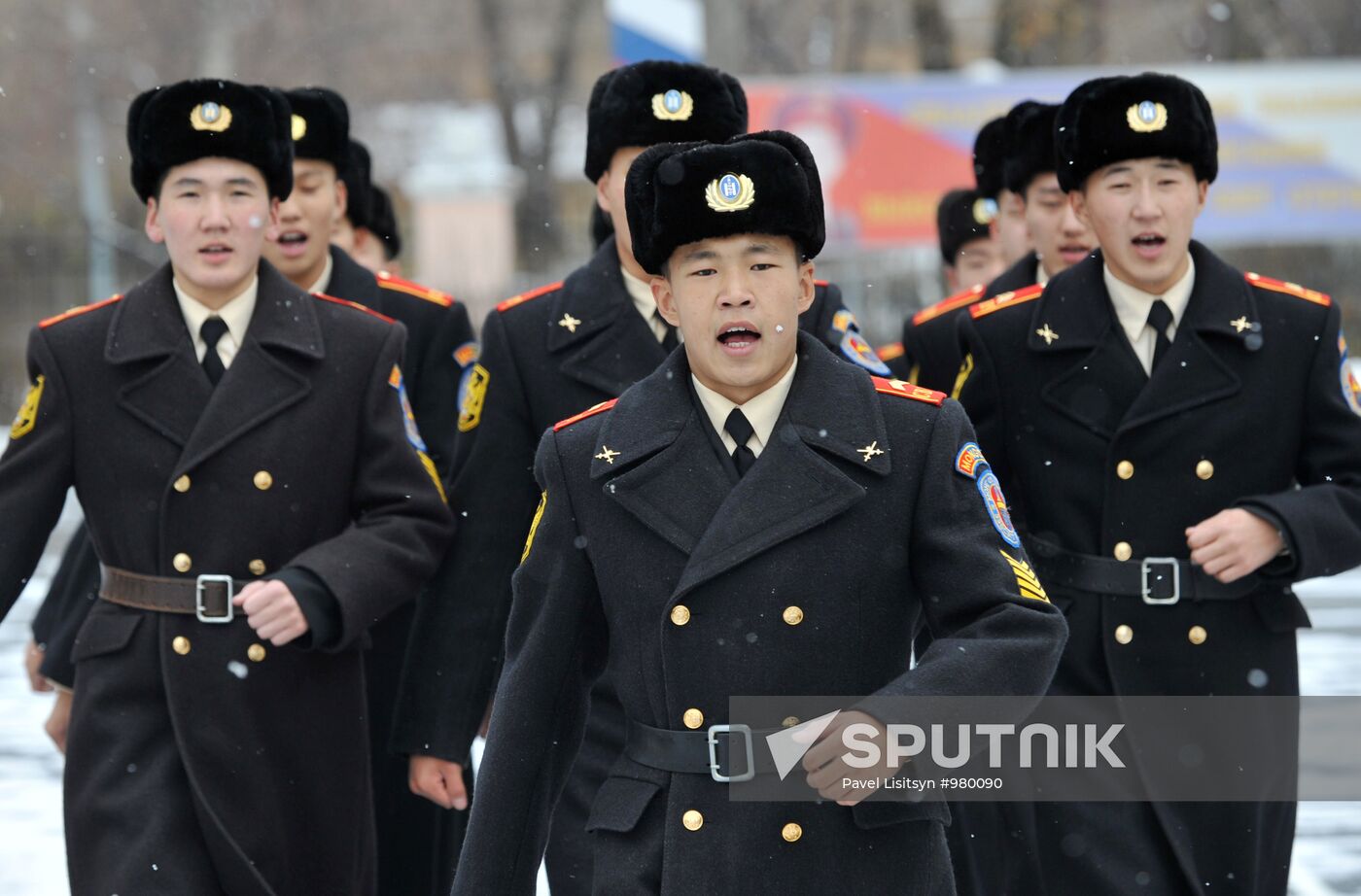 Training at Yekaterinburg Suvorov Military School