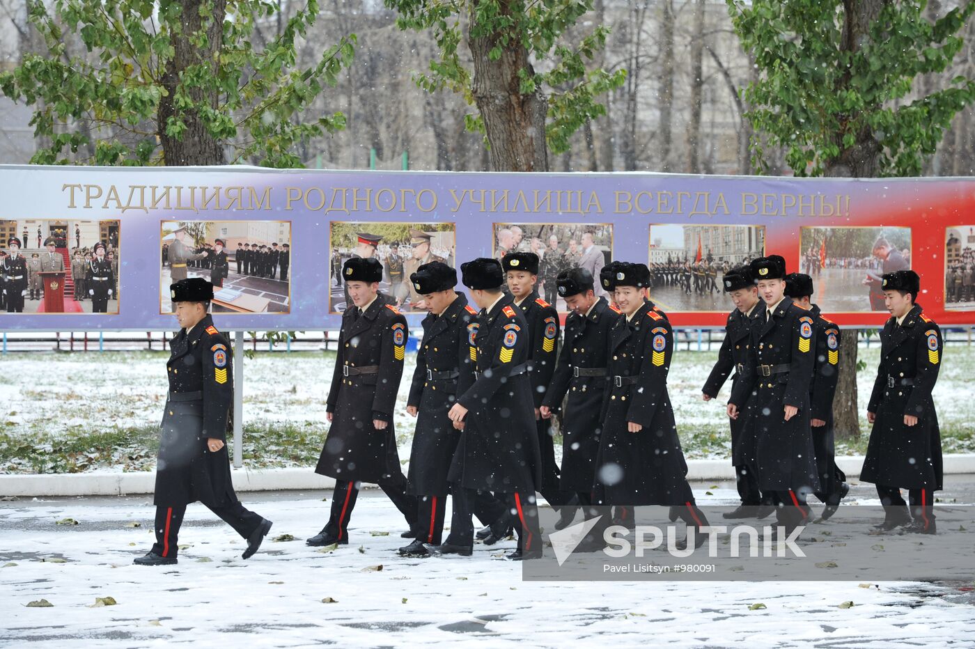 Training at Yekaterinburg Suvorov Military School