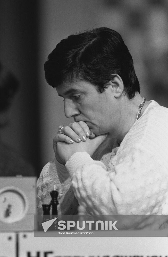 Chess player Nona Gaprindashvili