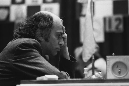 Chess player Mikhail Tal