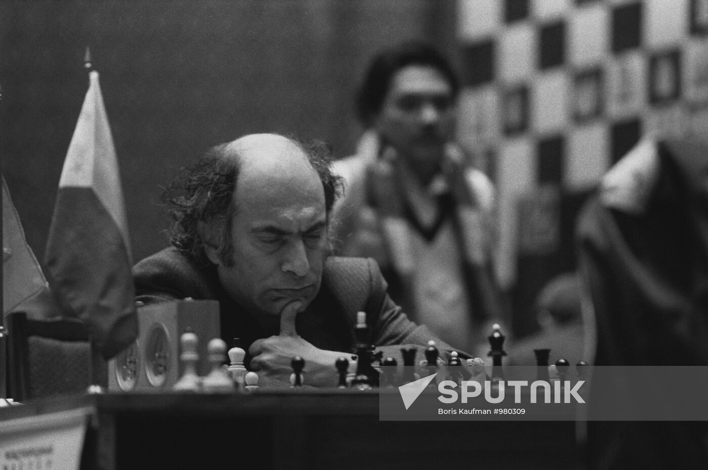 Chess player Mikhail Tal