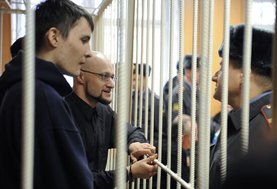 Verdict on charges of rioting at Manege Square