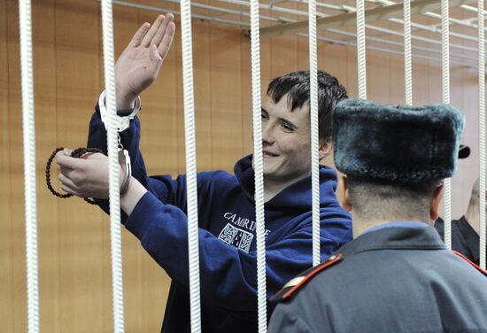 Verdict on charges of rioting at Manege Square