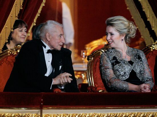 Dmitry Medvedev attends Bolshoi Theater reopening