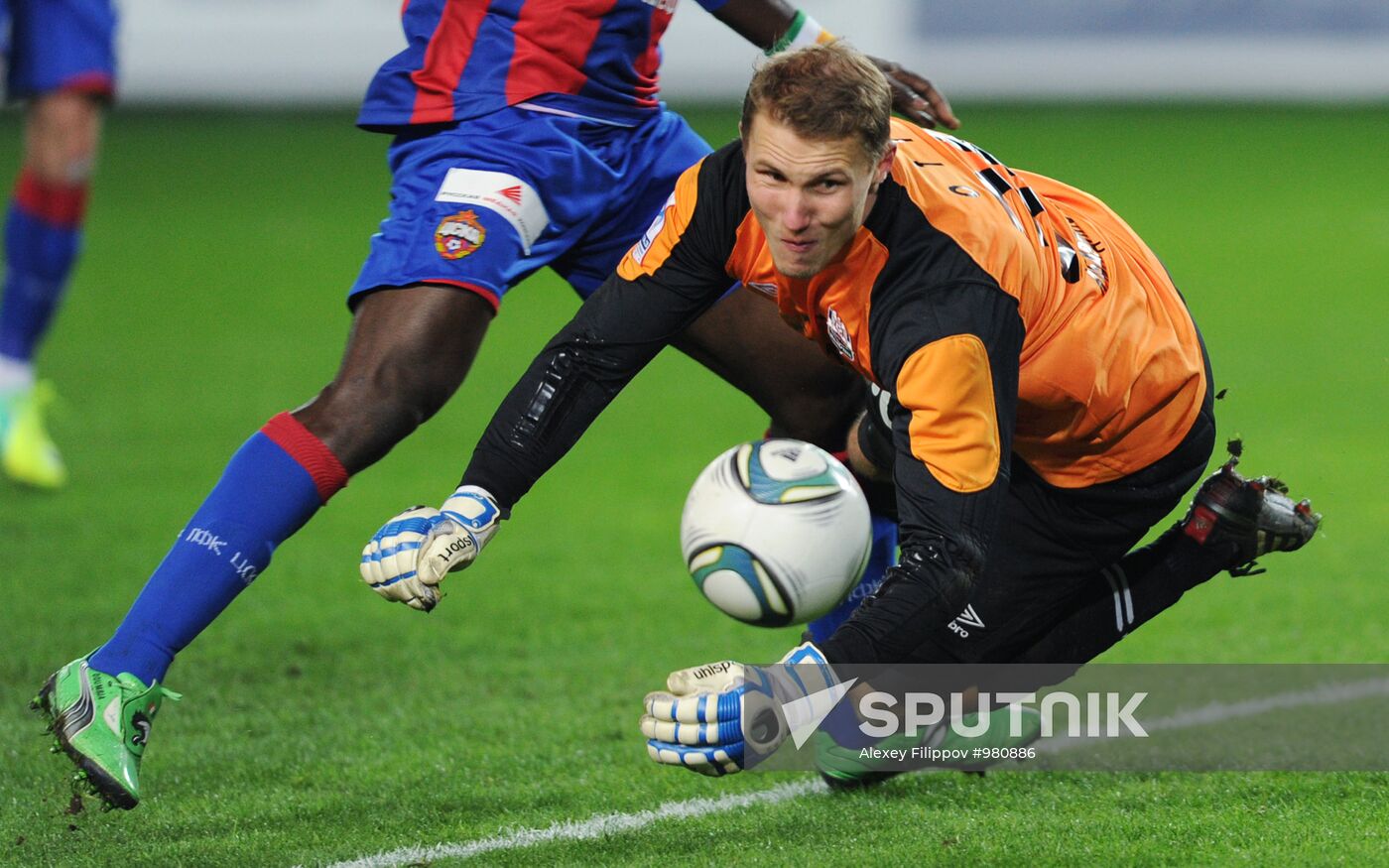 Russian Football Premier League. CSKA Moscow vs. Spartak Nalchik