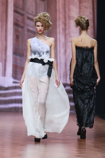 Sergei Sysoyev showing as part of Volvo-Moscow Fashion Week