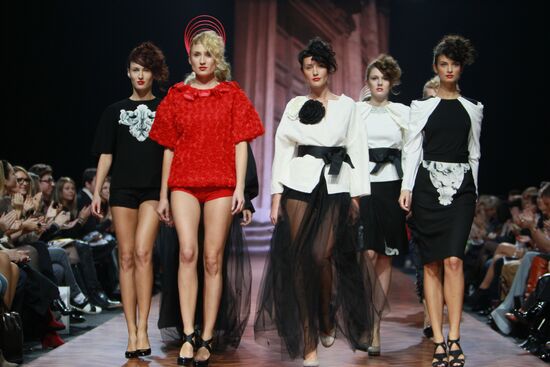 Sergei Sysoyev showing as part of Volvo-Moscow Fashion Week