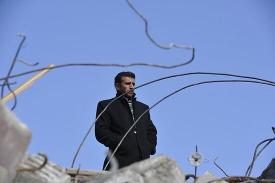 Earthquake aftermath in Turkey