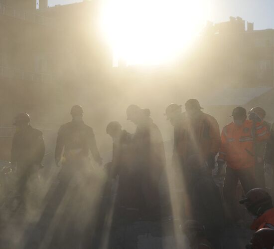 Earthquake aftermath in Turkey