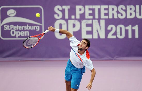Tennis. "St. Petersburg Open 2011" Semi-finals