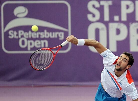 Tennis. "St. Petersburg Open 2011" Semi-finals
