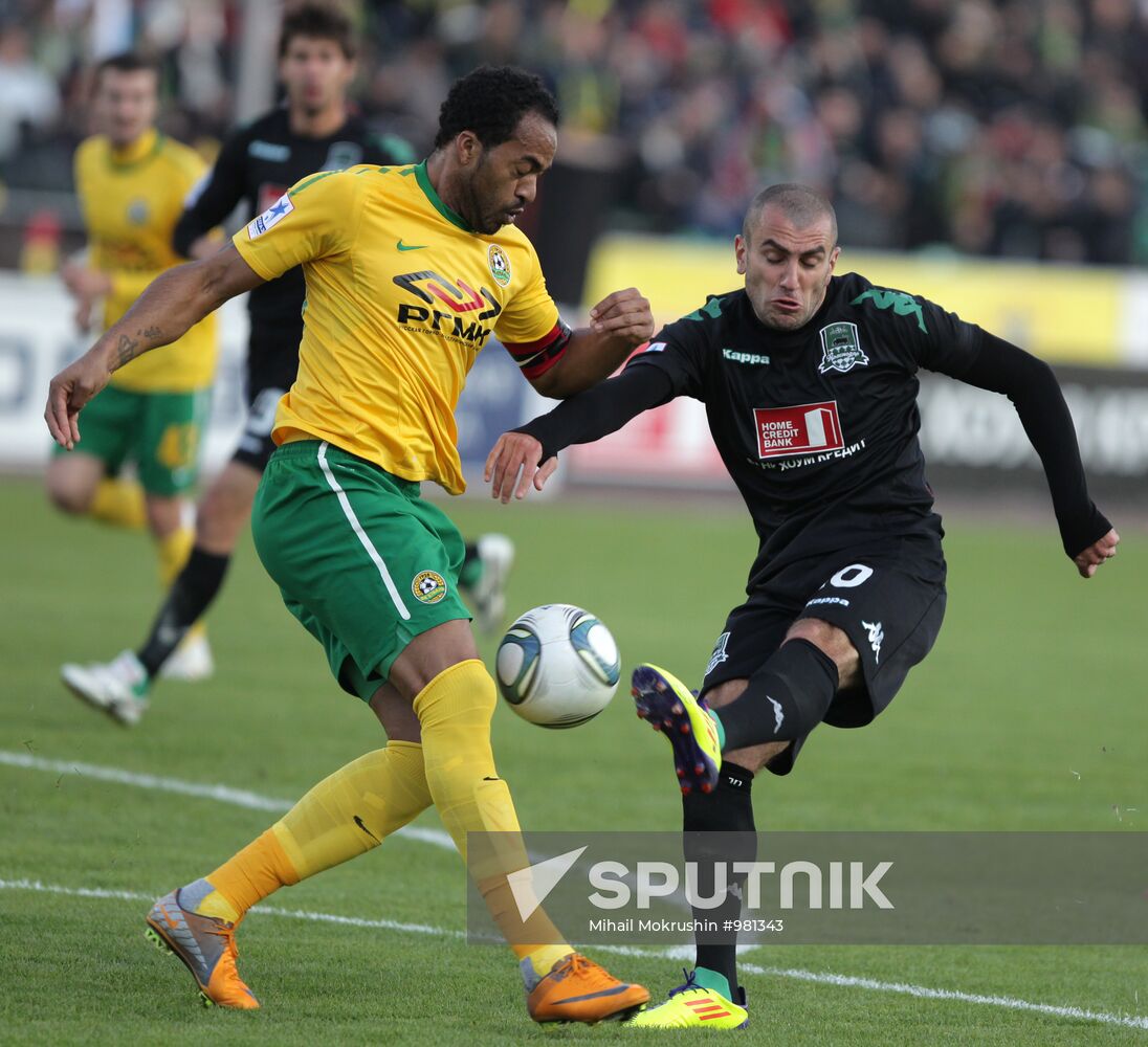 Football. Russian Premier League. Krasnodar vs Kuban