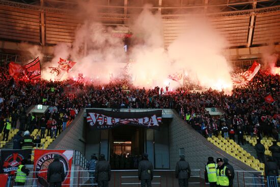 Football. Russian Premier League. Spartak vs Lokomotiv