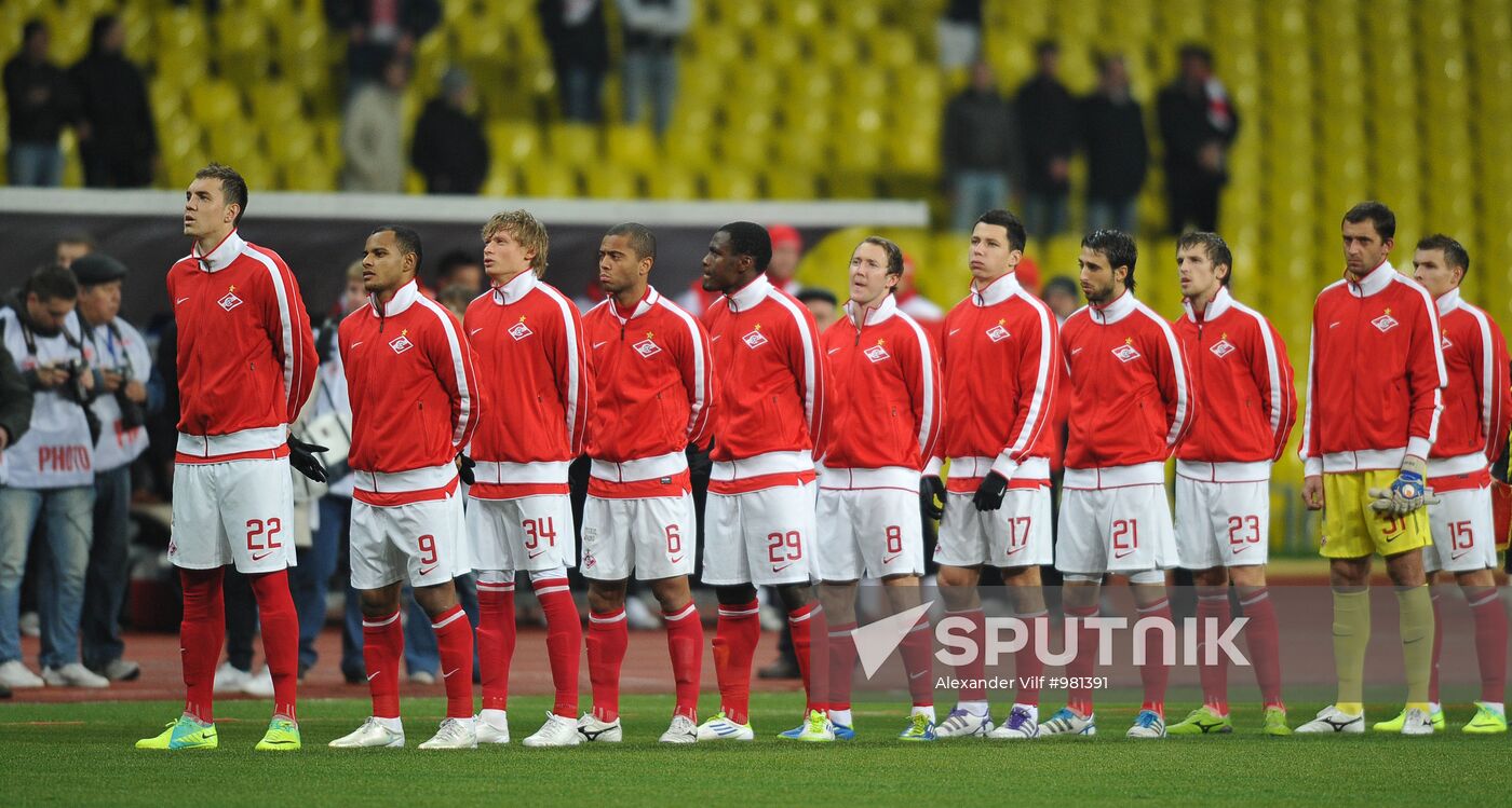 Football. Russian Premier League. Spartak vs Lokomotiv