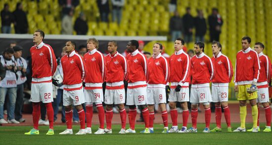 Football. Russian Premier League. Spartak vs Lokomotiv