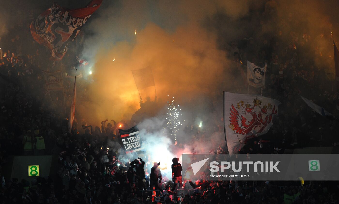Football. Russian Premier League. Spartak vs Lokomotiv