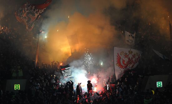 Football. Russian Premier League. Spartak vs Lokomotiv