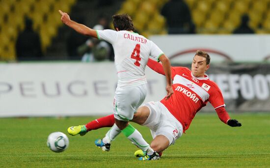 Football. Russian Premier League. Spartak vs Lokomotiv