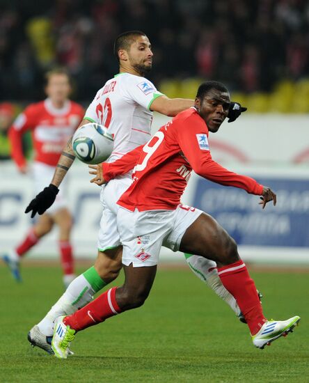 Football. Russian Premier League. Spartak vs Lokomotiv