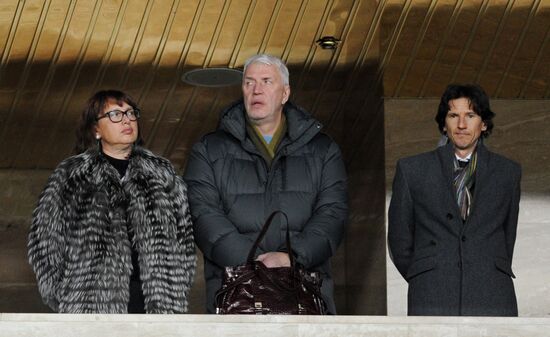 Football RPFL Match "Spartak" (Moscow) and "Lokomotiv"