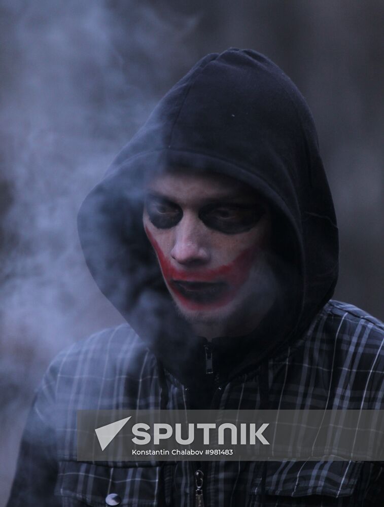 Celebrating Halloween in Veliky Novgorod