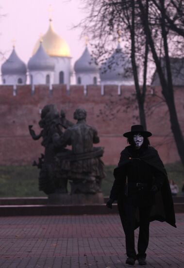 Celebrating Halloween in Veliky Novgorod