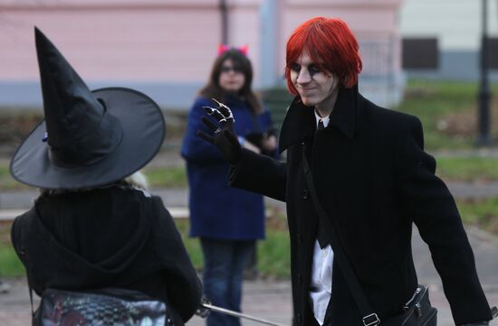 Celebrating Halloween in Veliky Novgorod