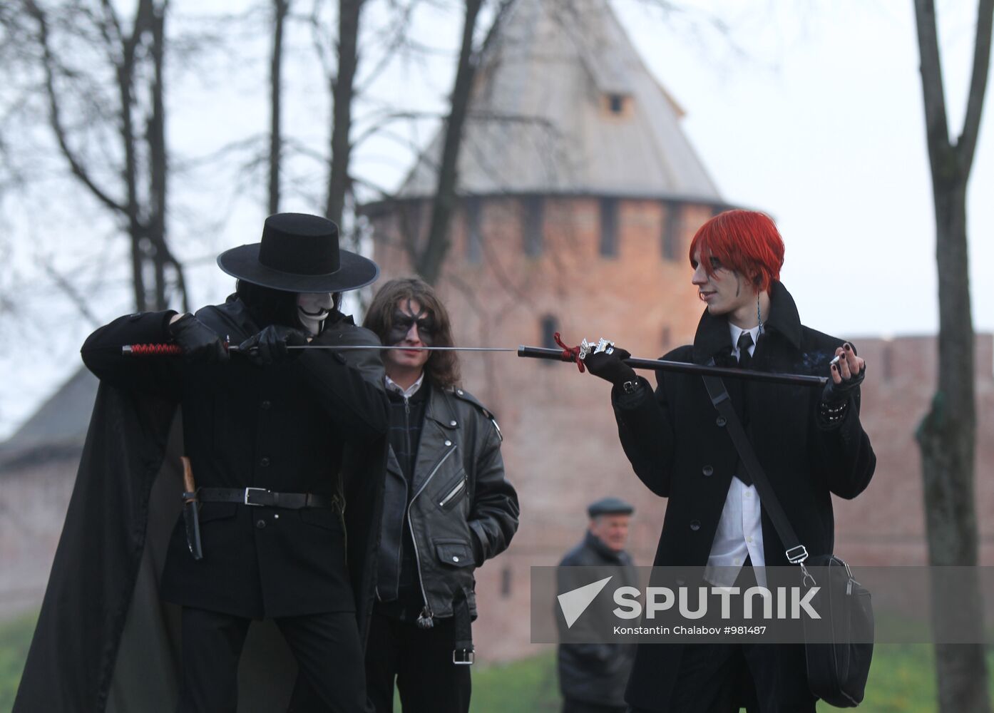 Celebrating Halloween in Veliky Novgorod