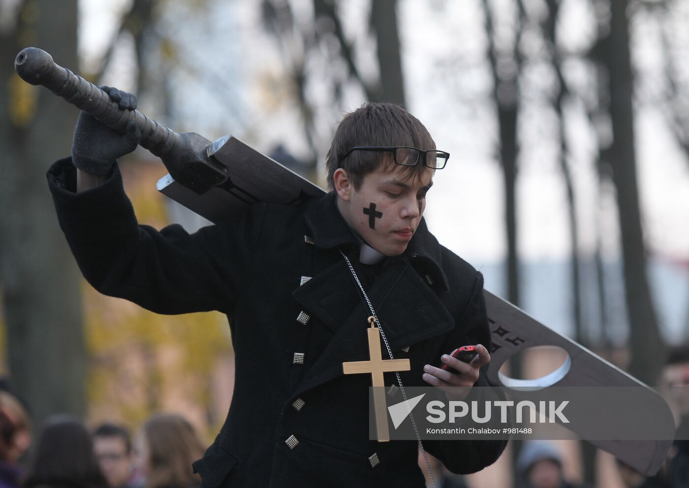 Celebrating Halloween in Veliky Novgorod