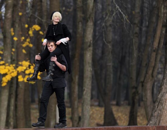 Celebrating Halloween in Veliky Novgorod